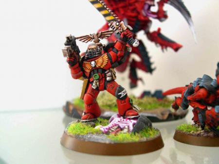 guerrier blood angels spaces marines